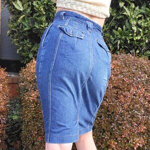 ★ MIN X vintage denim pencil skirt ★